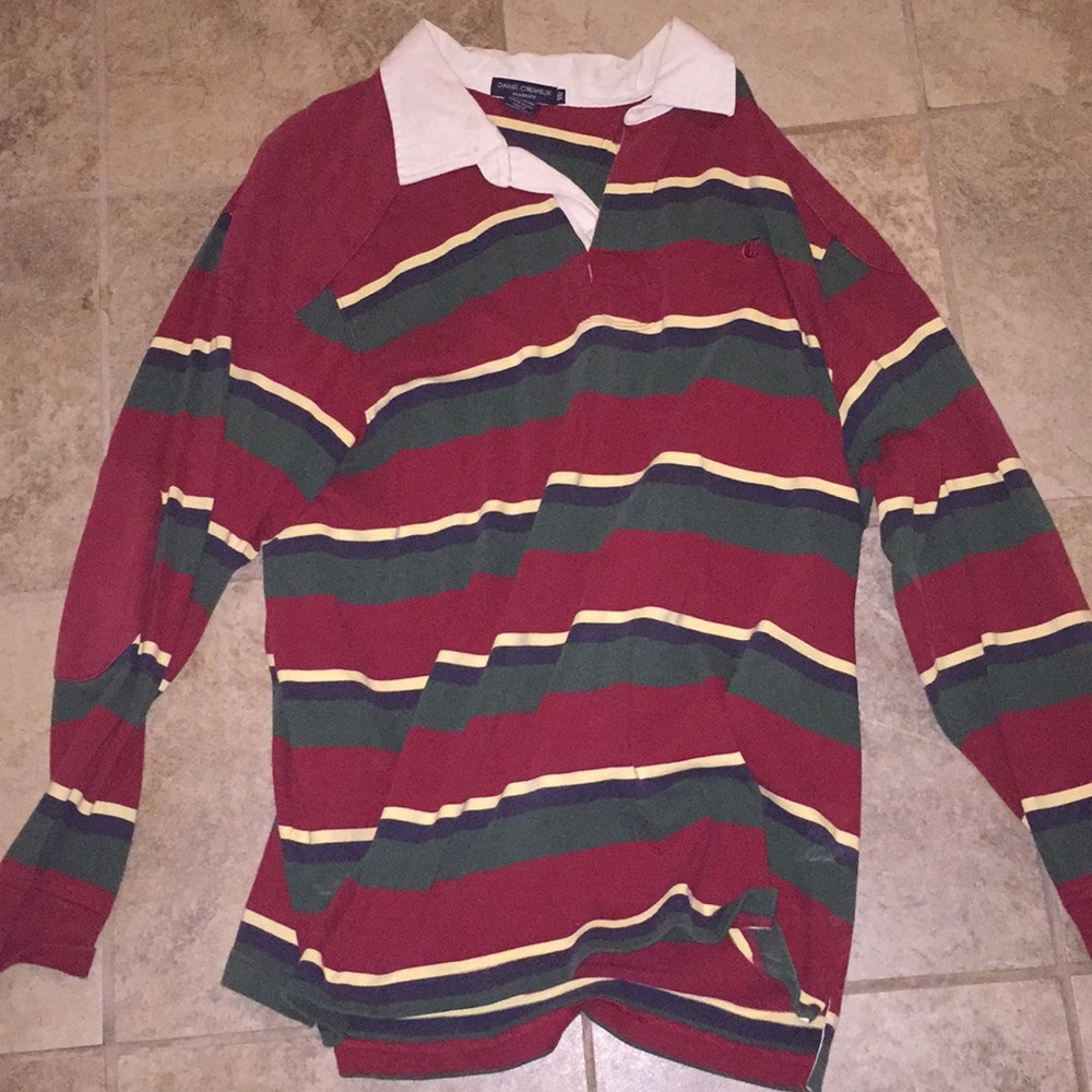 Long sleeve men’s multi colored shirt